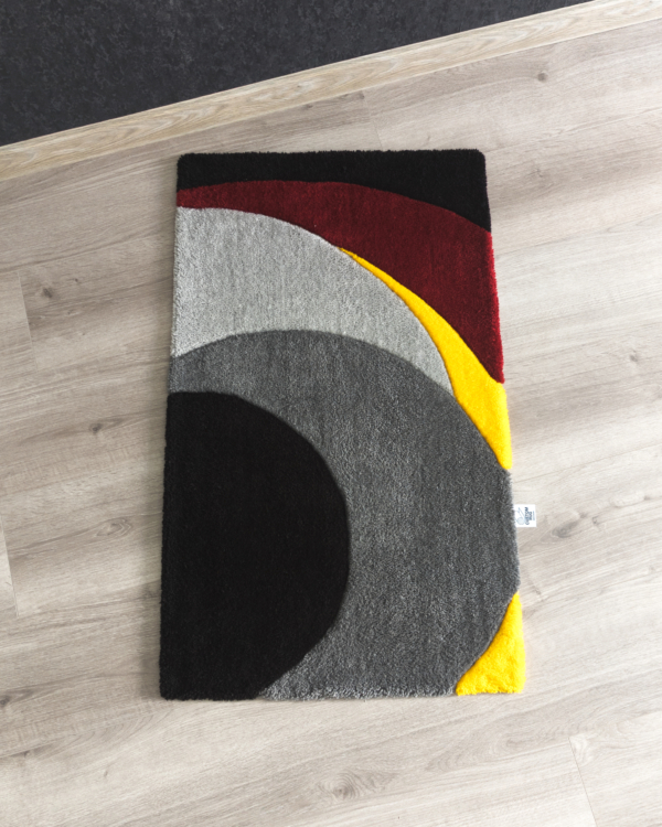 abstract custom rug