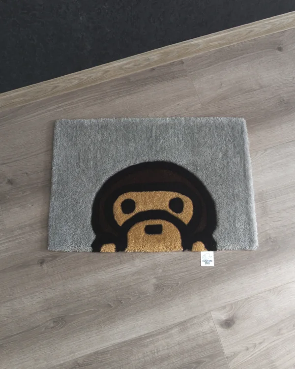 monkey ape custom rug