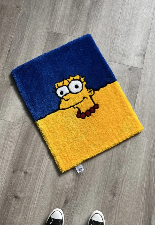 marge simpson custom rug